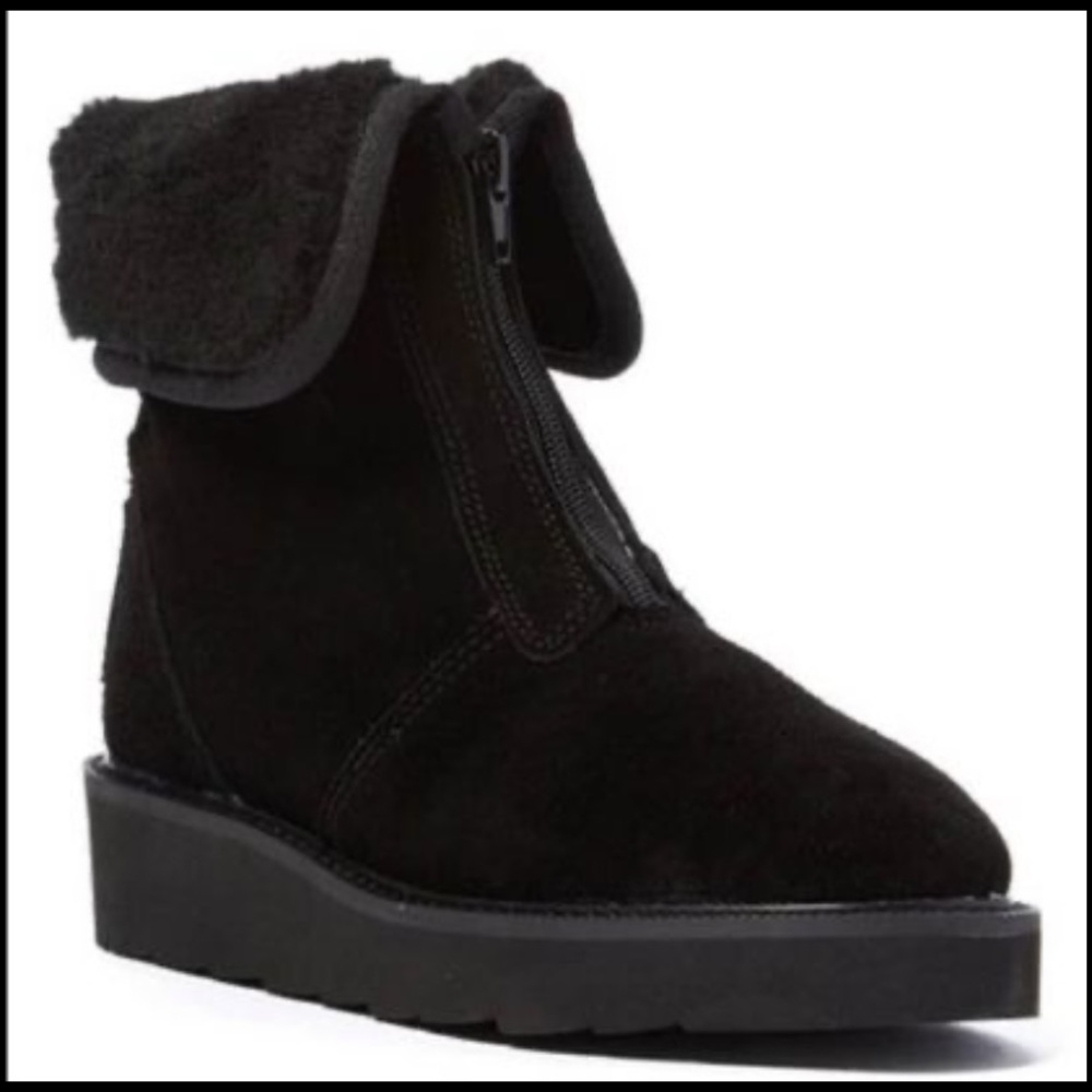Aussie merino black winter boots size 12